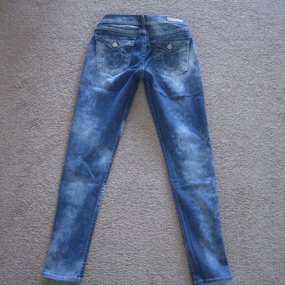 Like New Excellent Condition True Religion Women Jeans sz 26 Made in USA - Picture 2 of 4